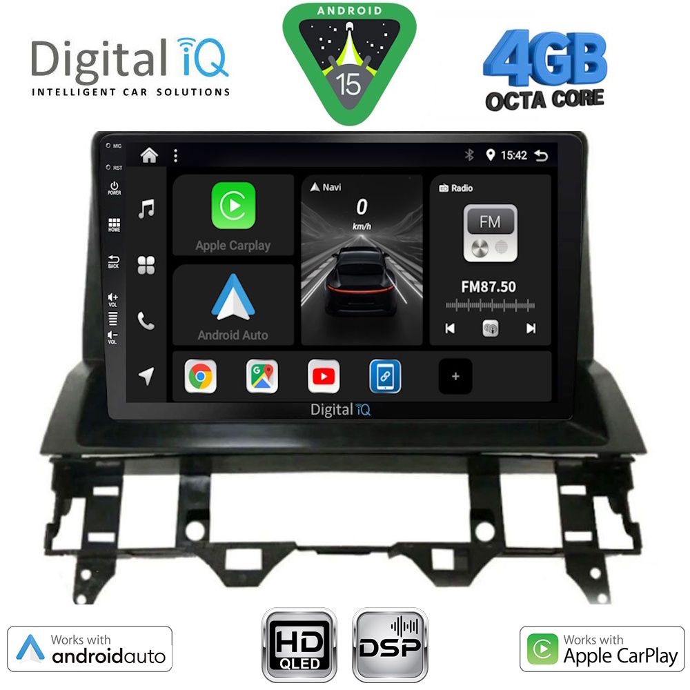 Βλησαρούλης Car Center - DIGITAL IQ BXF 6376_CPAA DASH (10inc) MULTIMEDIA TABLET for MAZDA 6 mod. 2002-2008