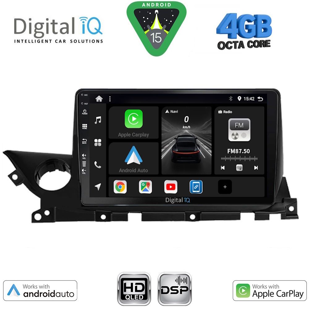 Βλησαρούλης Car Center - DIGITAL IQ BXF 6379B_CPAA (9inc) MULTIMEDIA TABLET for MAZDA 6 mod. 2021-2026