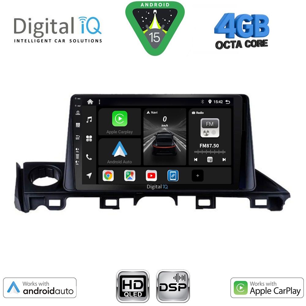 Βλησαρούλης Car Center - DIGITAL IQ BXF 6379_CPAA (9inc) MULTIMEDIA TABLET for MAZDA 6 mod. 2017-2020
