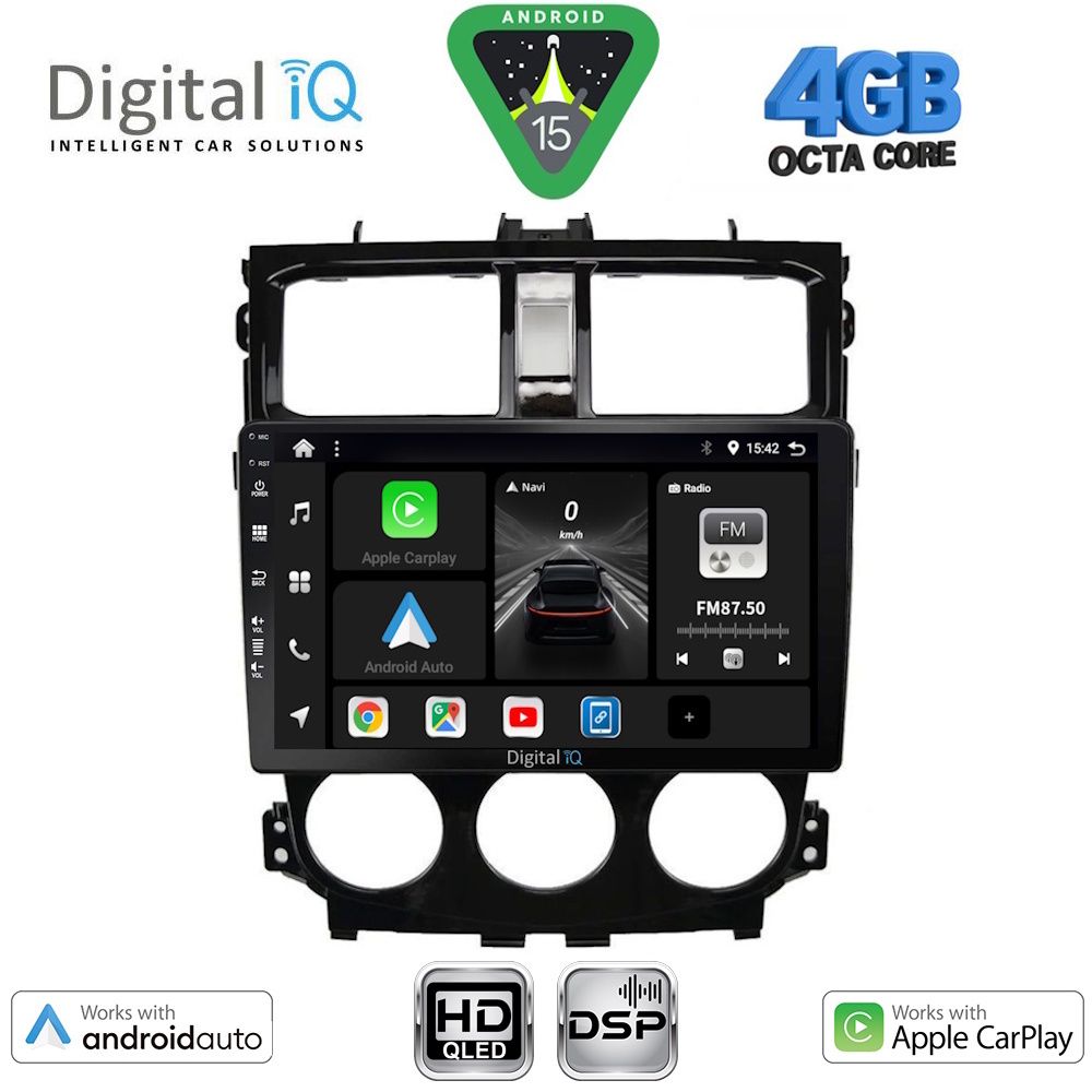 Βλησαρούλης Car Center - DIGITAL IQ BXF 6435_CPAA (9inc) MULTIMEDIA TABLET for MITSUBISHI COLT mod. 2013-2023