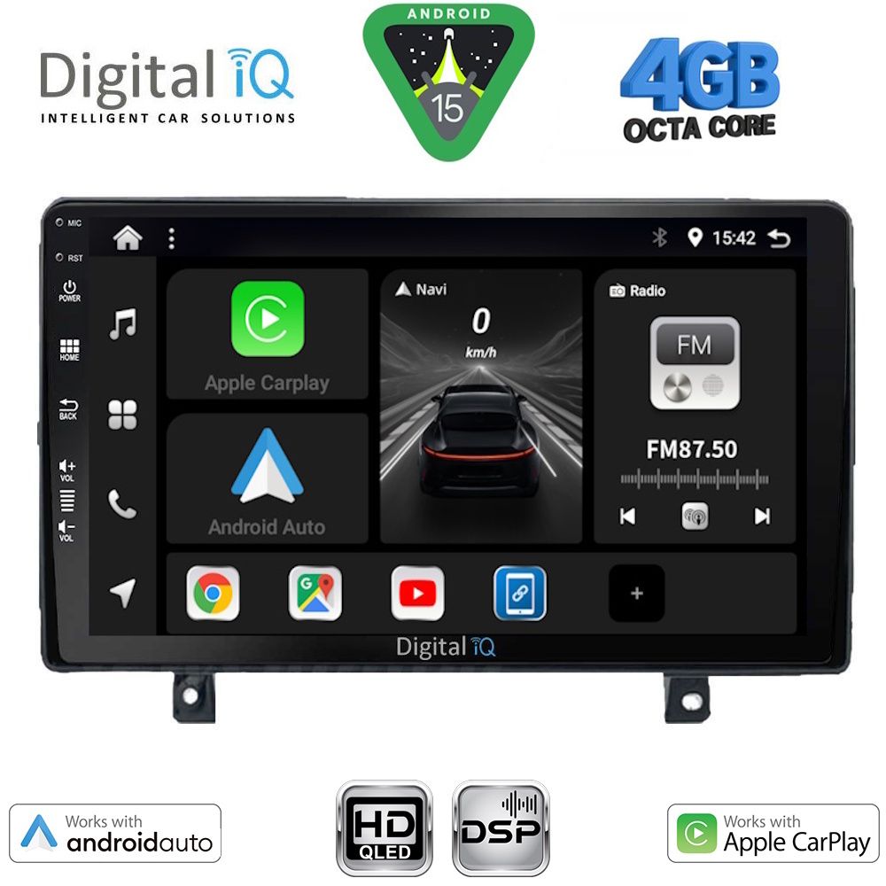 Βλησαρούλης Car Center - DIGITAL IQ BXF 6485_CPAA (9inc) MULTIMEDIA TABLET for OPEL ASTRA H mod. 2004-2010