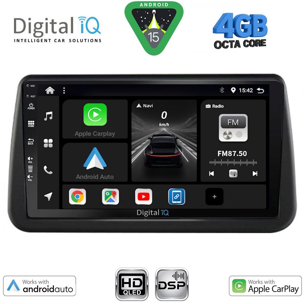 Βλησαρούλης Car Center - DIGITAL IQ BXF 6494_CPAA (9inc) MULTIMEDIA TABLET for OPEL MERIVA mod. 2010-2017