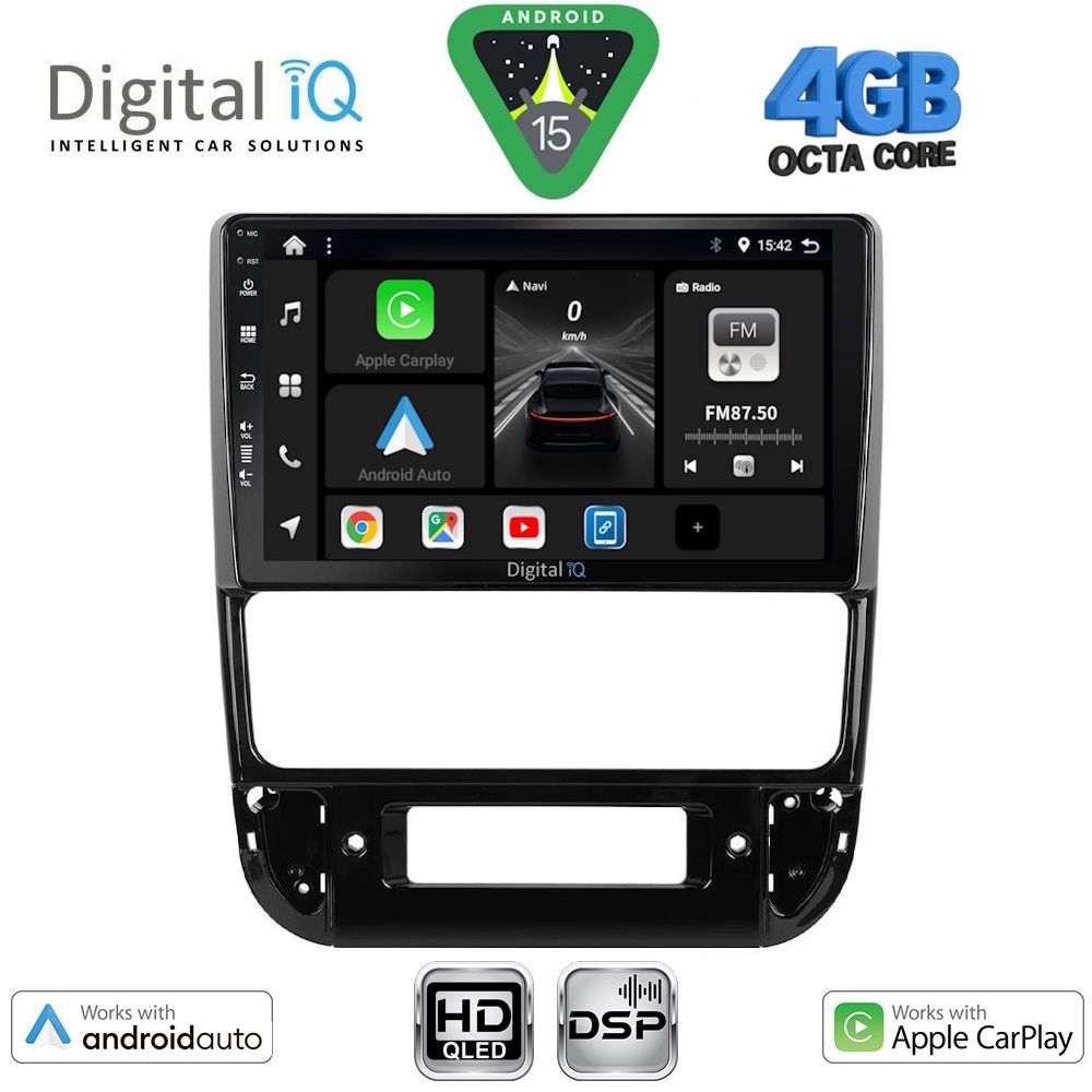 Βλησαρούλης Car Center - DIGITAL IQ BXF 6516_CPAA (9inc) MULTIMEDIA TABLET for PEUGEOT 406 mod. 1998-2004