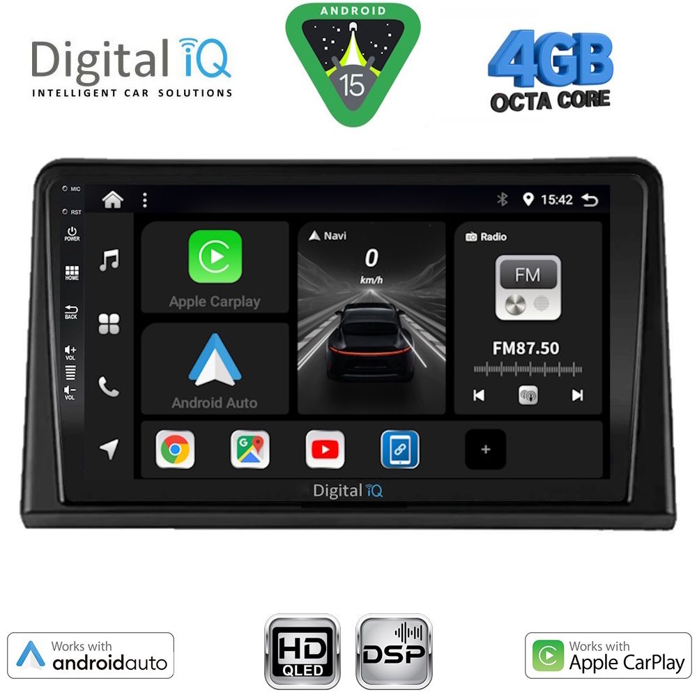 Βλησαρούλης Car Center - DIGITAL IQ BXF 6548_CPAA (9inc) MULTIMEDIA TABLET for RENAULT EXPRESS mod. 2020-2026