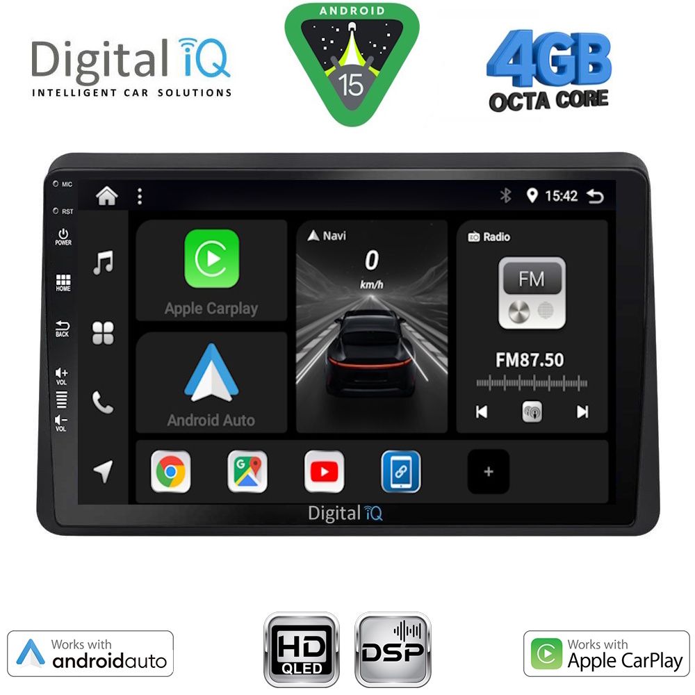 Βλησαρούλης Car Center - DIGITAL IQ BXF 6553_CPAA (10inc) MULTIMEDIA TABLET for NISSAN NV400 – OPEL MOVANO – RENAULT MASTER mod. 2020-2026