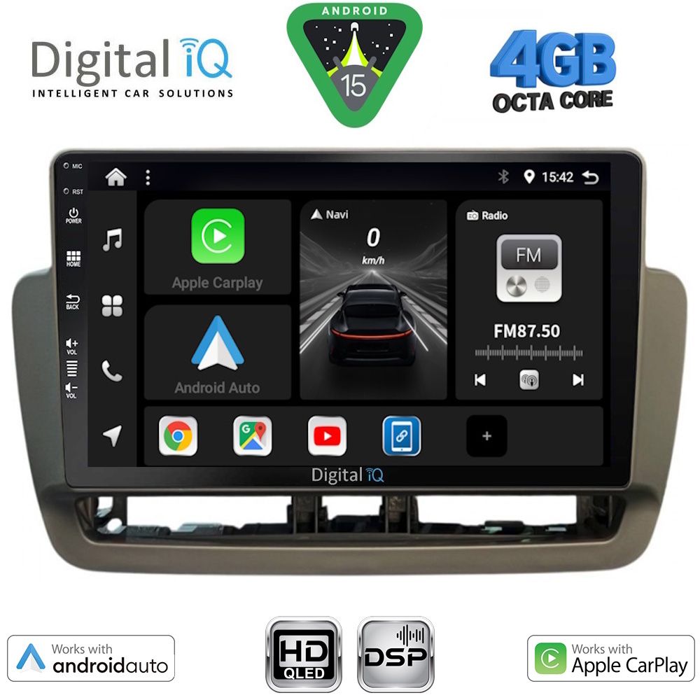 Βλησαρούλης Car Center - DIGITAL IQ BXF 6572_CPAA (9inc) MULTIMEDIA TABLET for SEAT IBIZA mod. 2012-2015