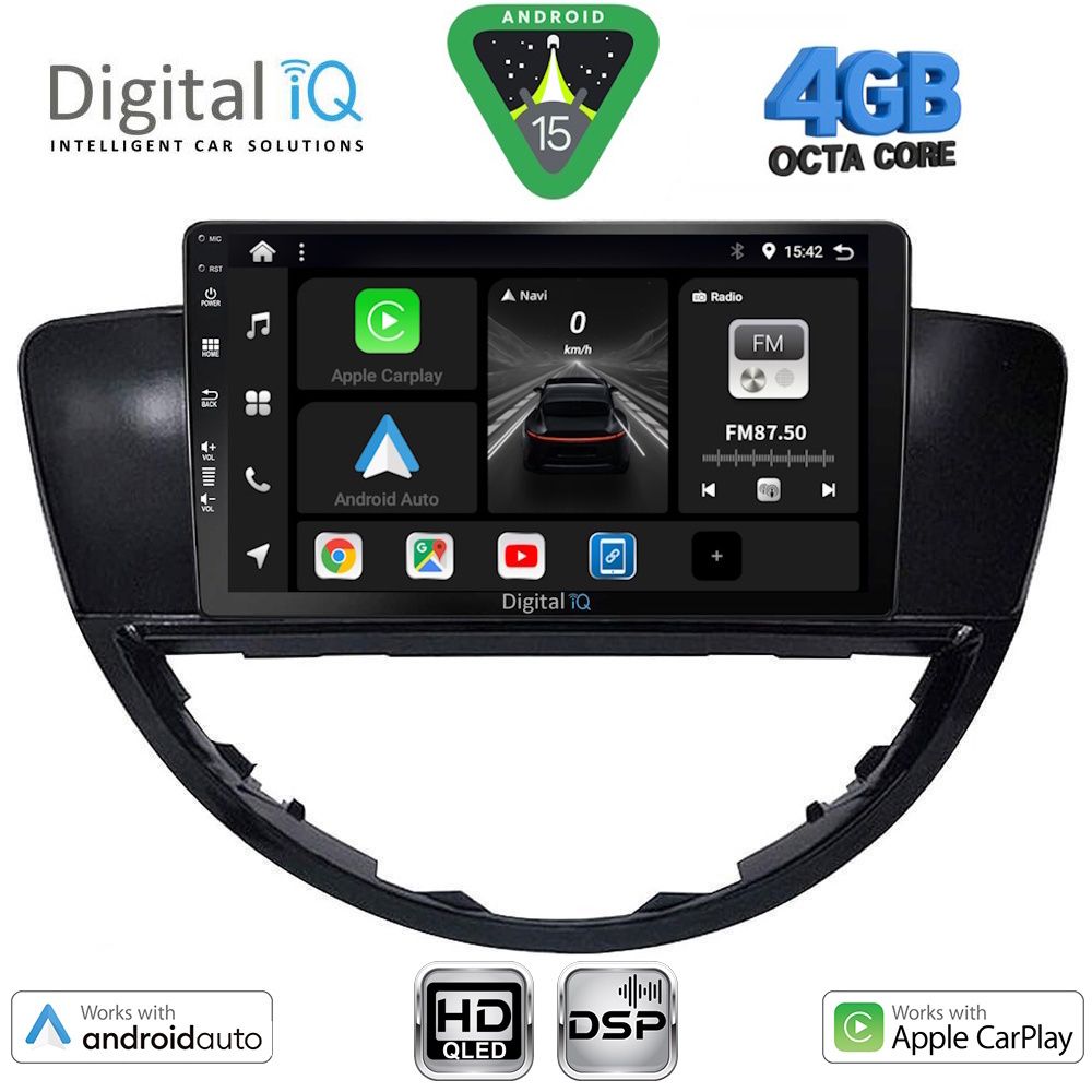 Βλησαρούλης Car Center - DIGITAL IQ BXF 6660_CPAA (9inc) MULTIMEDIA TABLET for SUBARU TRIBECA mod. 2007-2014