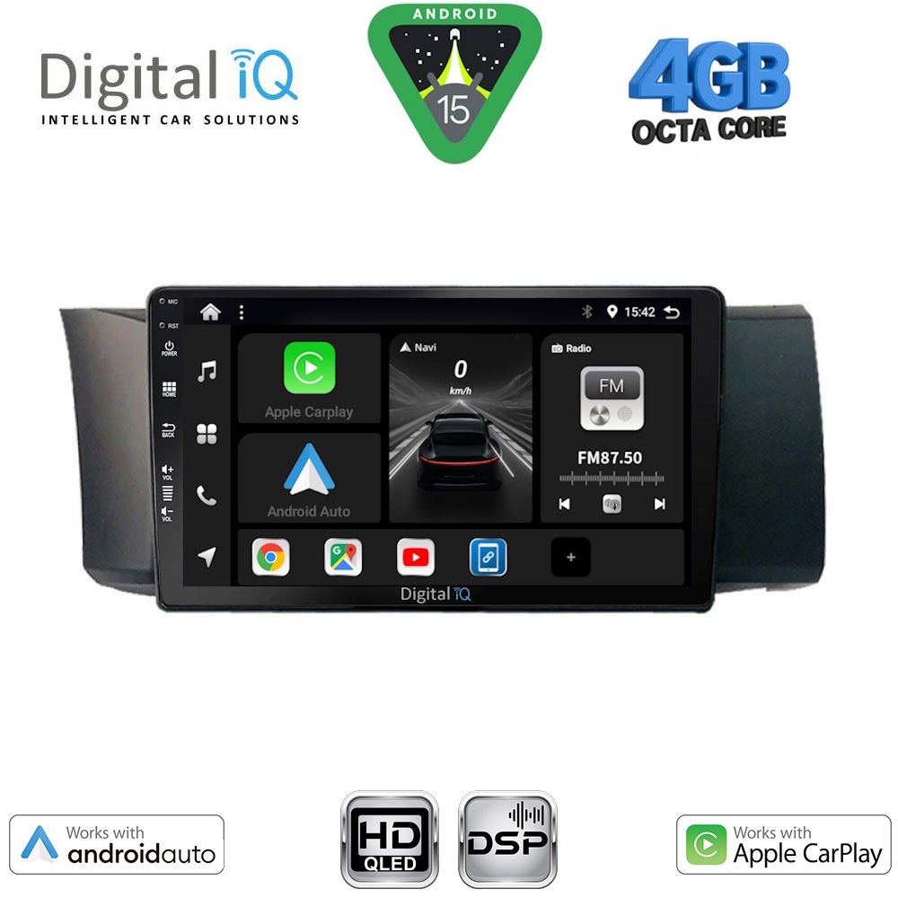 Βλησαρούλης Car Center - DIGITAL IQ BXF 6669_CPAA (9inc) MULTIMEDIA TABLET for TOYOTA GT86 - SUBARU BRZ mod. 2012-2026