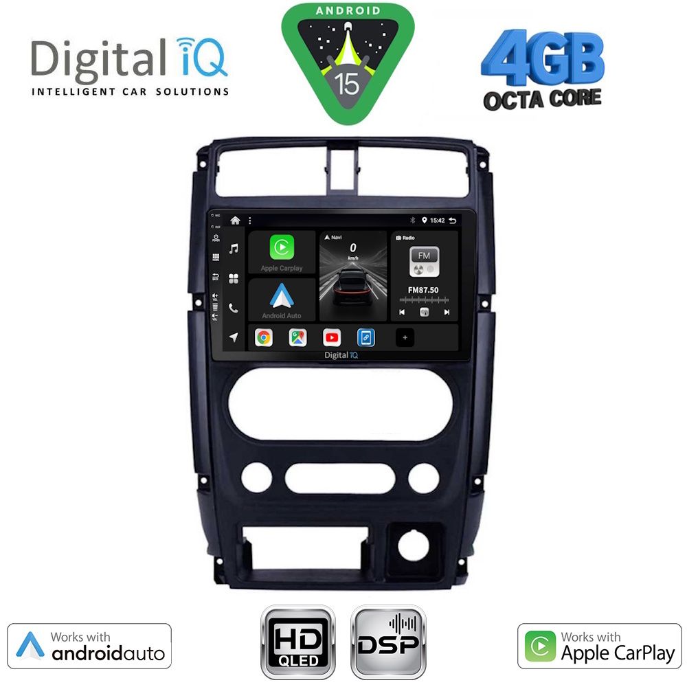 Βλησαρούλης Car Center - DIGITAL IQ BXF 6678_CPAA (9inc) MULTIMEDIA TABLET for SUZUKI JIMNY mod. 2007-2017