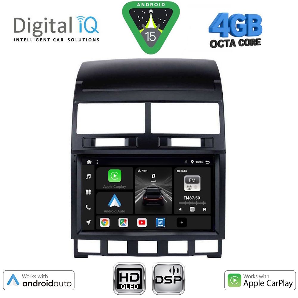 Βλησαρούλης Car Center - DIGITAL IQ BXF 6765_CPAA (9inc) MULTIMEDIA TABLET for VW TOUAREG mod. 2003-2011