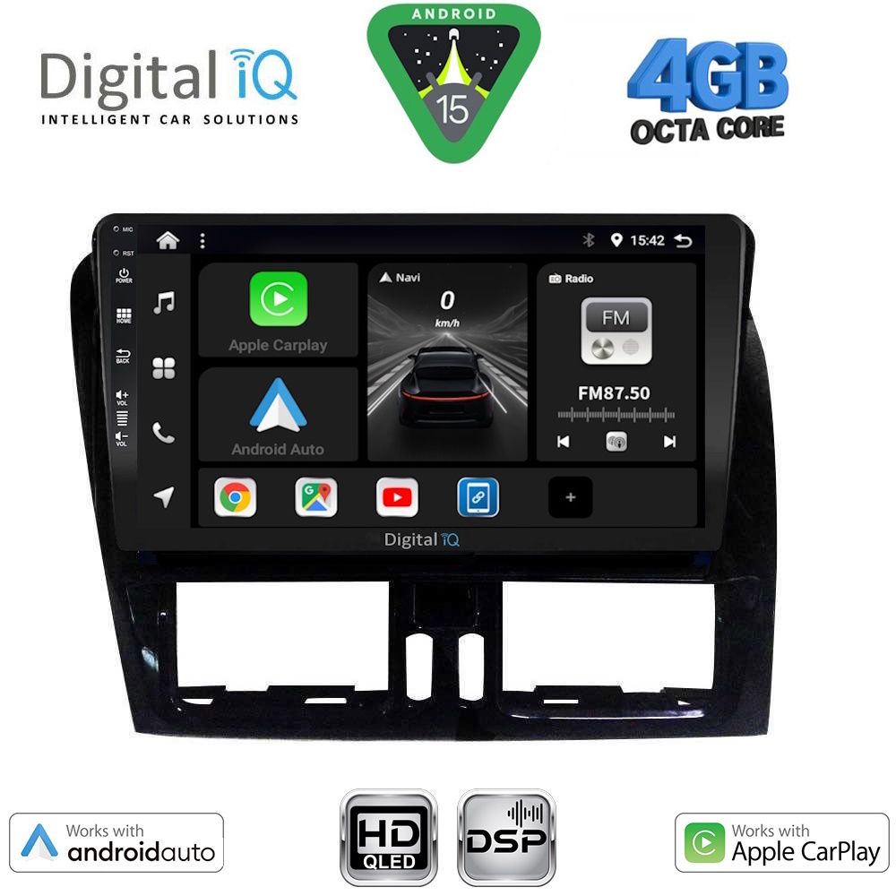 Βλησαρούλης Car Center - DIGITAL IQ BXF 6787_CPAA (9inc) MULTIMEDIA TABLET for VOLVO XC60 mod. 2009-2017