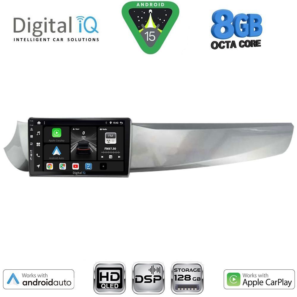 Βλησαρούλης Car Center - DIGITAL IQ BXF 7025_CPAA (9inc) MULTIMEDIA TABLET for ALFA ROMEO GIULIETTA mod. 2010-2014