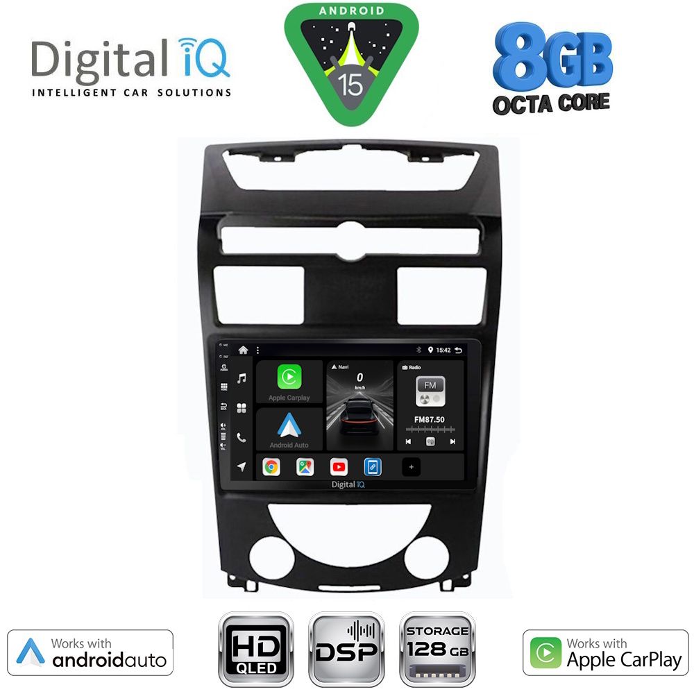 Βλησαρούλης Car Center - DIGITAL IQ BXF 7657_CPAA (10inc) MULTIMEDIA TABLET for SSANGYONG REXTON mod. 2006-2015