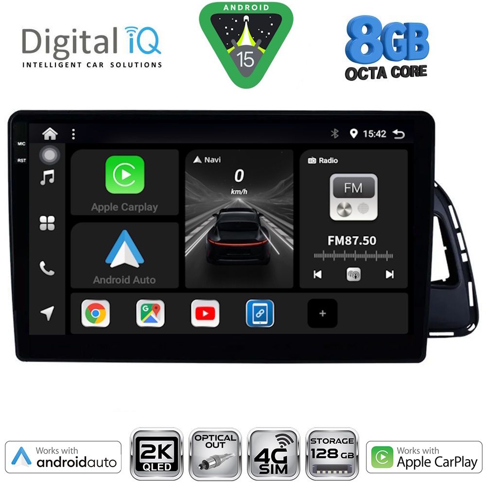 Βλησαρούλης Car Center - DIGITAL IQ BXK 20015_CPAA (10inc) MULTIMEDIA TABLET for AUDI Q5 mod. 2010-2018