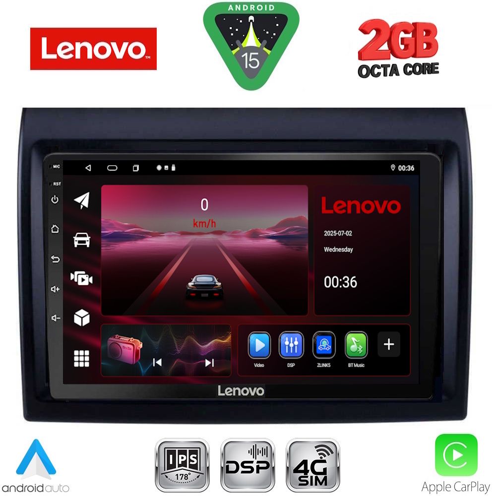 Βλησαρούλης Car Center - LENOVO LVF 5140_CPA (9inc) MULTIMEDIA TABLET for FIAT DUCATO mod. 2006-2011