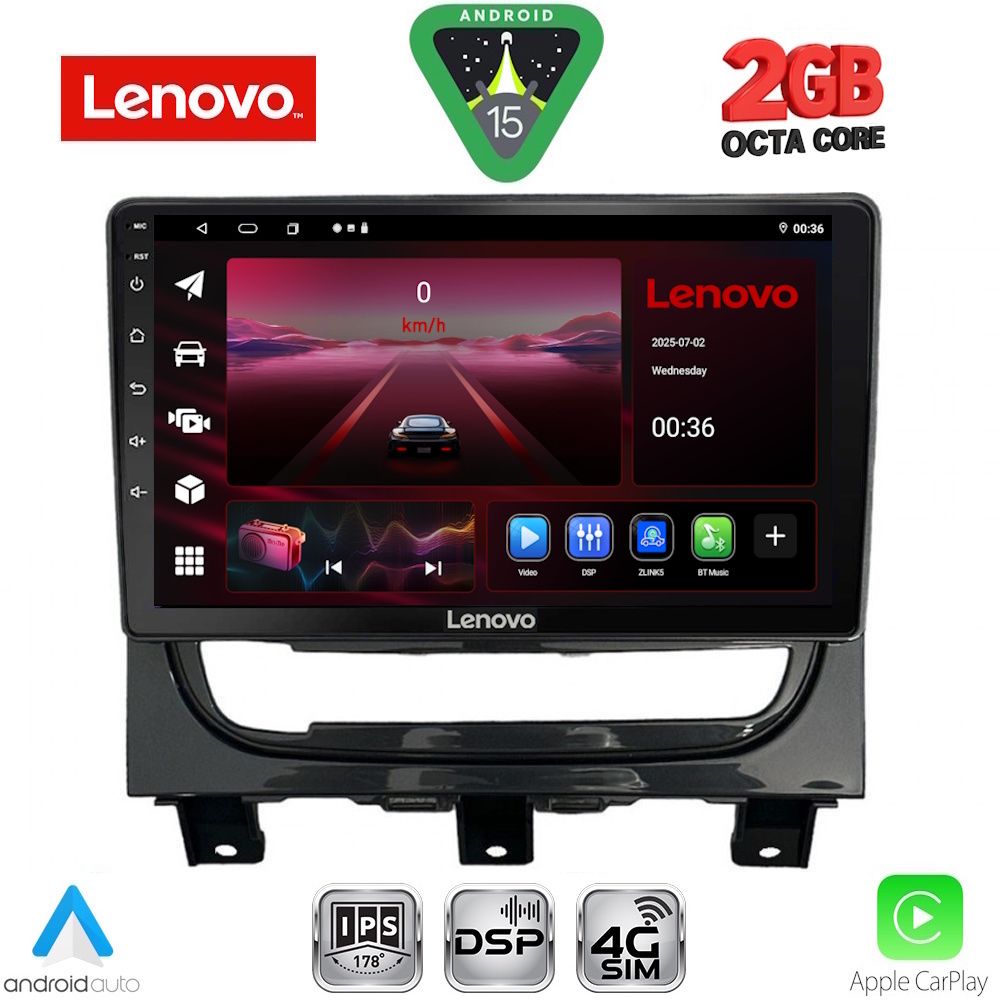 Βλησαρούλης Car Center - LENOVO LVF 5146_CPA (9inc) MULTIMEDIA TABLET for FIAT STRADA mod. 2012-2020