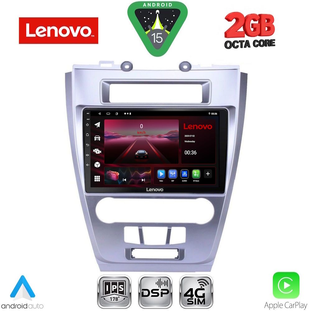 Βλησαρούλης Car Center - LENOVO LVF 5159_CPA (10inc) MULTIMEDIA TABLET for FORD FUSION mod. 2012-2017