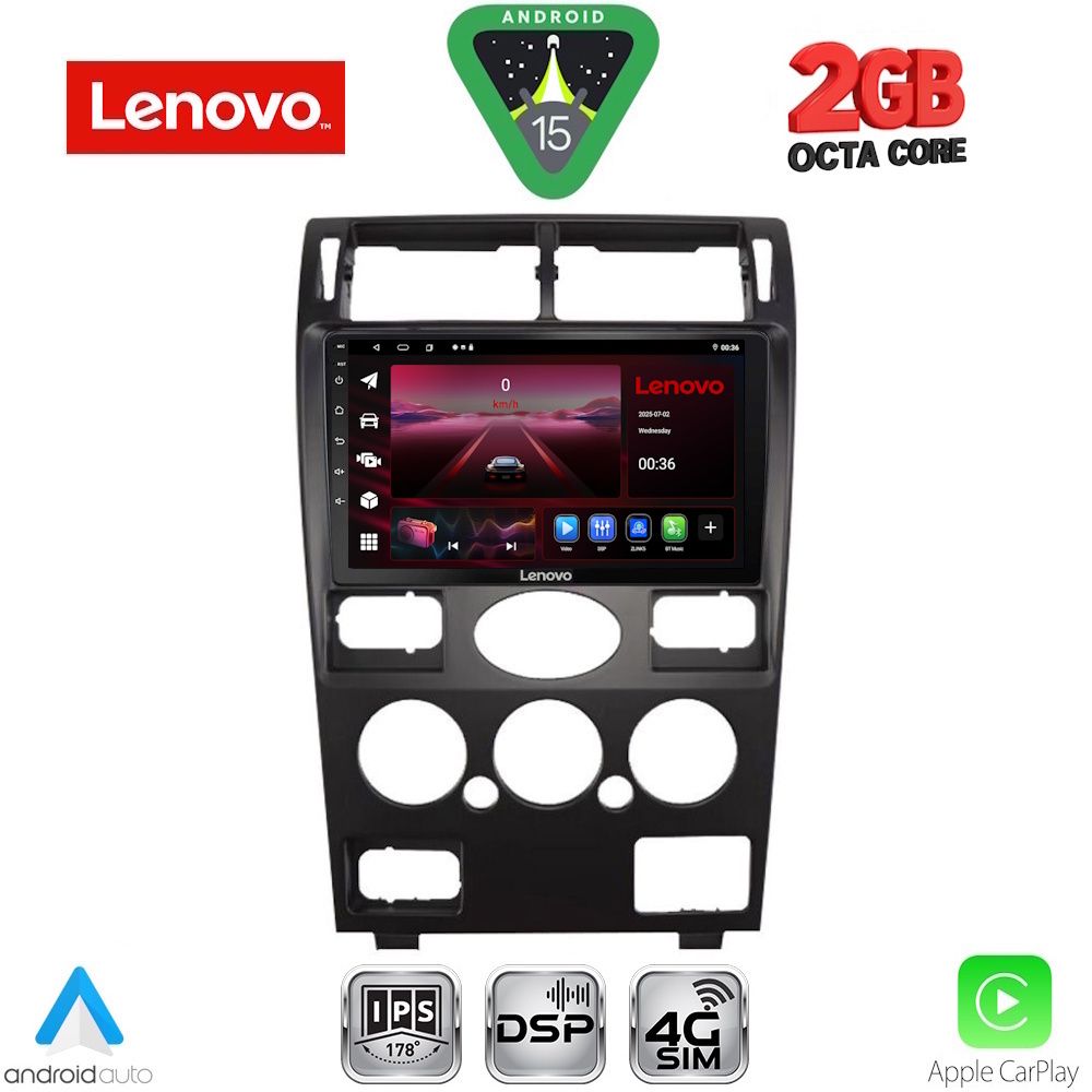 Βλησαρούλης Car Center - LENOVO LVF 5161B_CPA (9inc) MULTIMEDIA TABLET for FORD MONDEO mod. 2003-2006