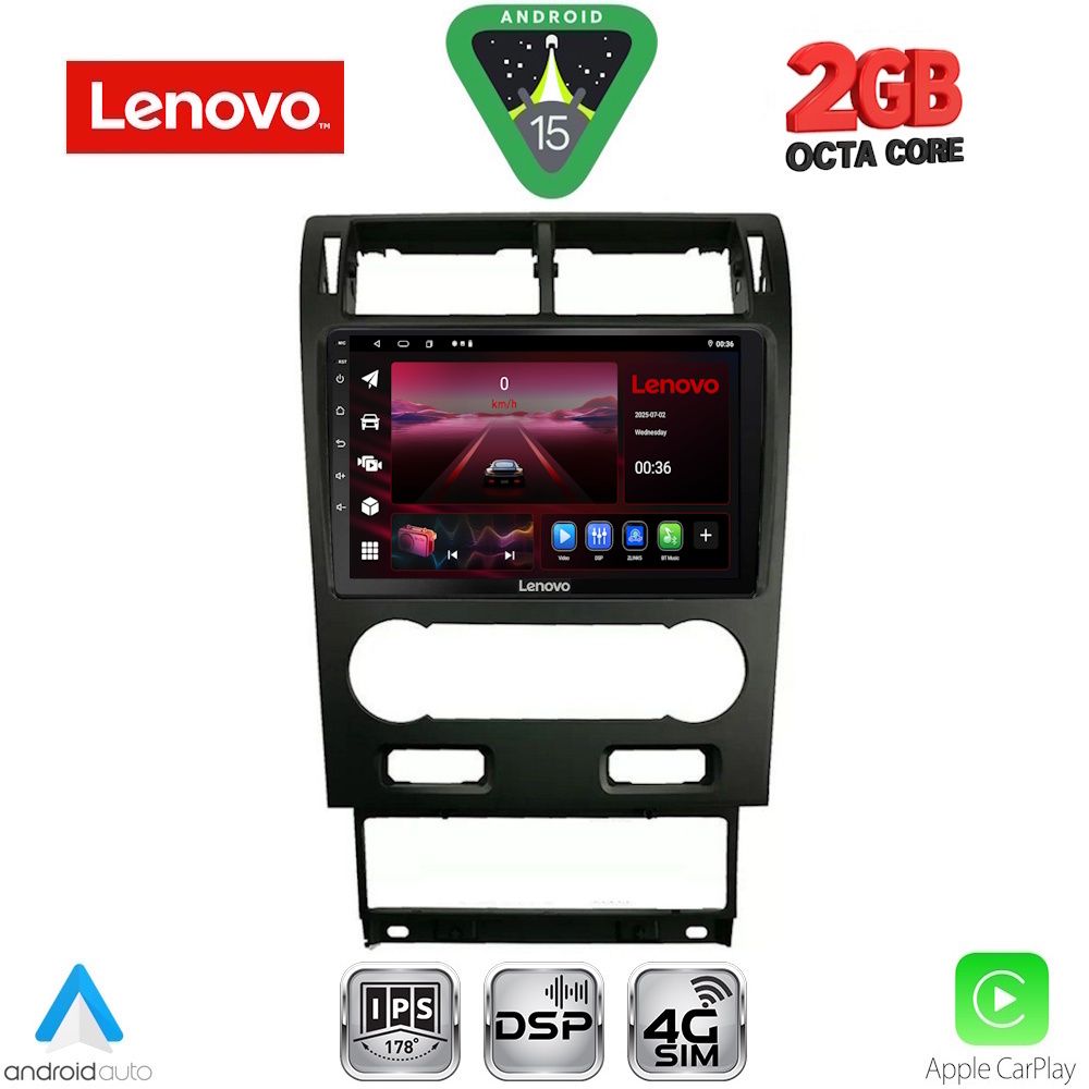 Βλησαρούλης Car Center - LENOVO LVF 5161A_CPA (9inc) MULTIMEDIA TABLET for FORD MONDEO mod. 2003-2006