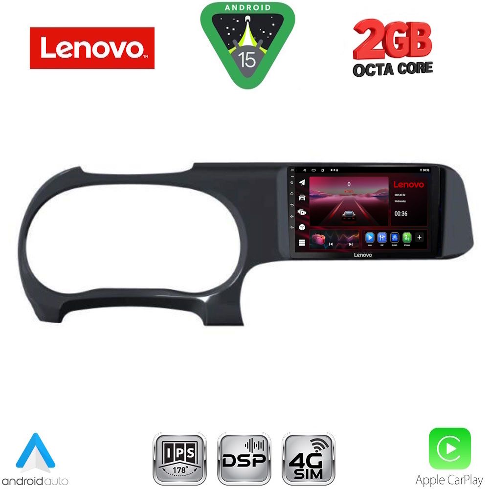 Βλησαρούλης Car Center - LENOVO LVF 5225_CPA (9inc) MULTIMEDIA TABLET for HYUNDAI i10 mod. 2020-2026