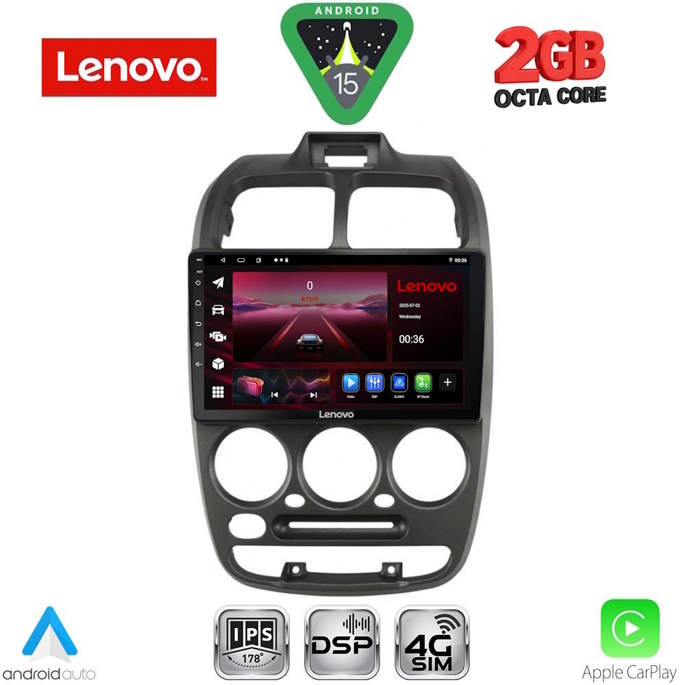 Βλησαρούλης Car Center - LENOVO LVF 5246_CPA (9inc) MULTIMEDIA TABLET for HYUNDAI ACCENT mod. 1999-2004