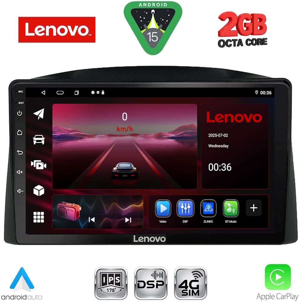 Βλησαρούλης Car Center - LENOVO LVF 5271_CPA (10inc) MULTIMEDIA TABLET for JEEP GRAND CHEROKEE mod. 2005-2007 with Original Navi