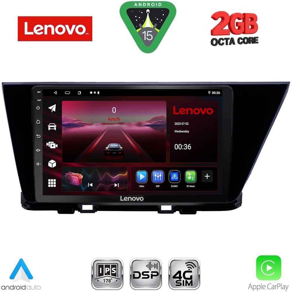 Βλησαρούλης Car Center - LENOVO LVF 5305_CPA (9inc) MULTIMEDIA TABLET for KIA NIRO mod. 2017-2021
