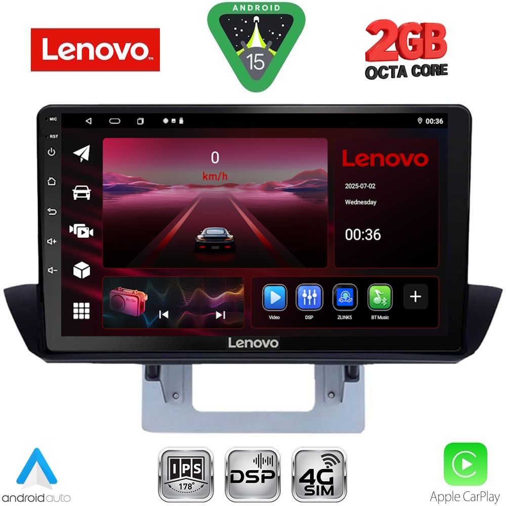 Βλησαρούλης Car Center - LENOVO LVF 5364_CPA DASH (9inc) MULTIMEDIA TABLET for MAZDA BT50 mod. 2012-2019