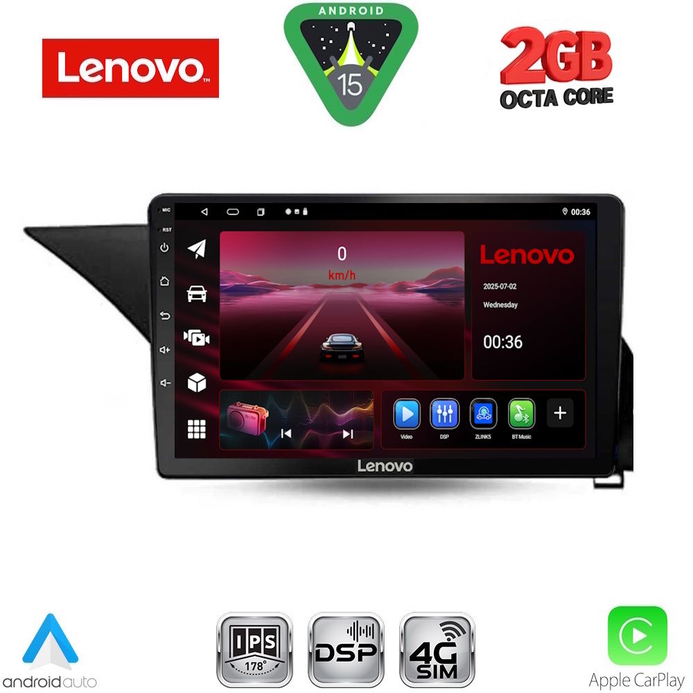 Βλησαρούλης Car Center - LENOVO LVF 5409_CPA (10inc) MULTIMEDIA TABLET for MERCEDES E (W212) mod. 2009-2016