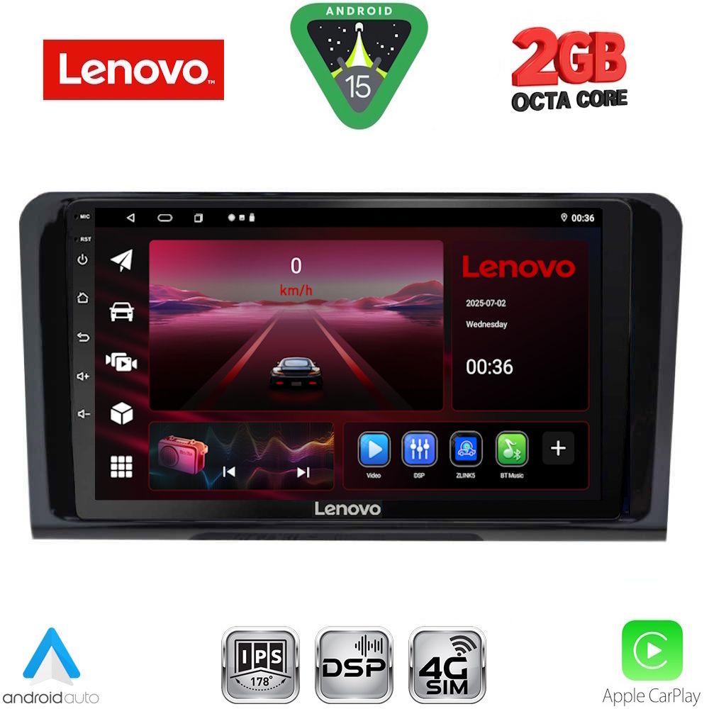 Βλησαρούλης Car Center - LENOVO LVF 5414_CPA (9inc) MULTIMEDIA TABLET for MERCEDES ML (W164) – GL (X164) mod. 2005-2011