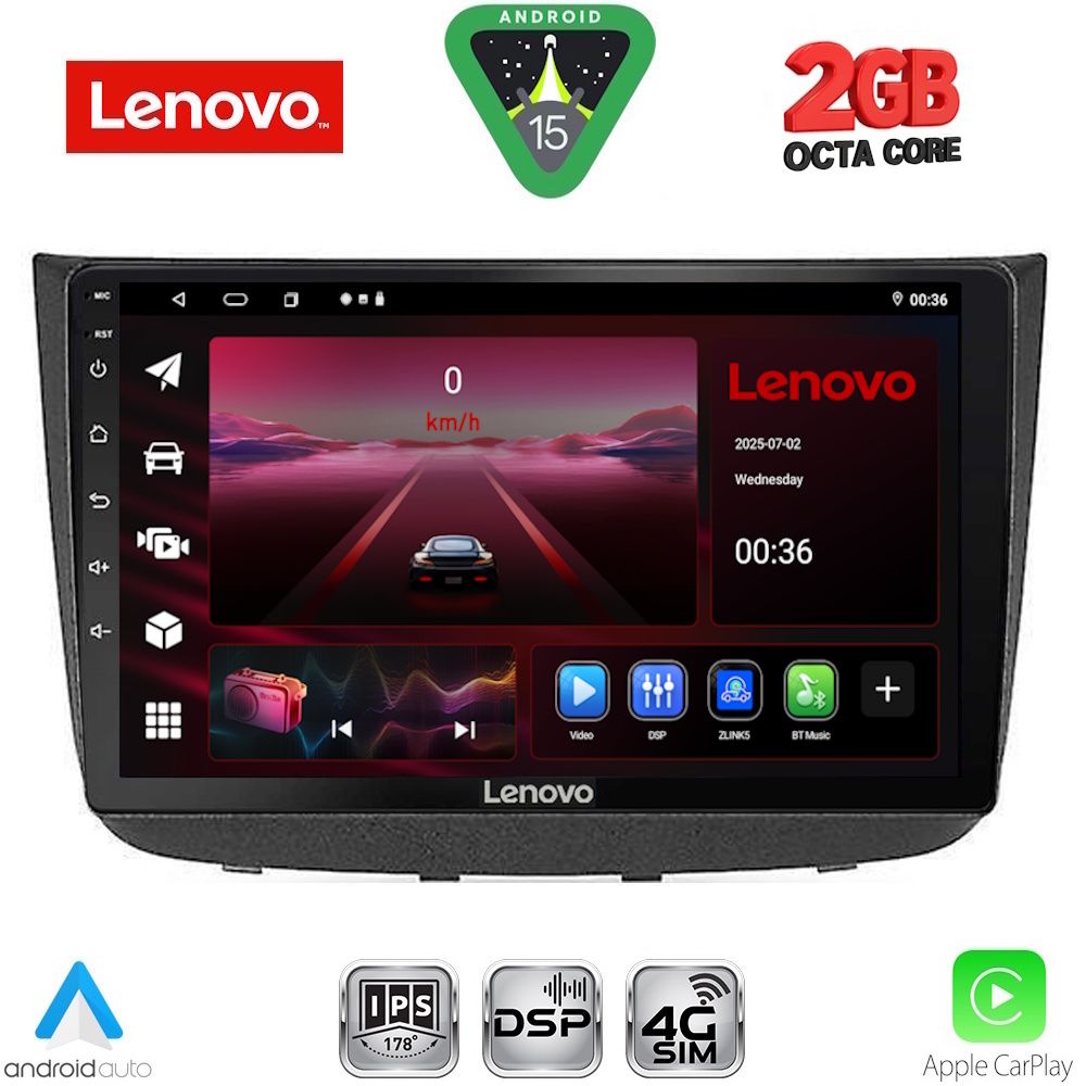 Βλησαρούλης Car Center - LENOVO LVF 5420_CPA (10inc) MULTIMEDIA TABLET for MERCEDES VITO - VIANO (W639) mod. 2003-2007