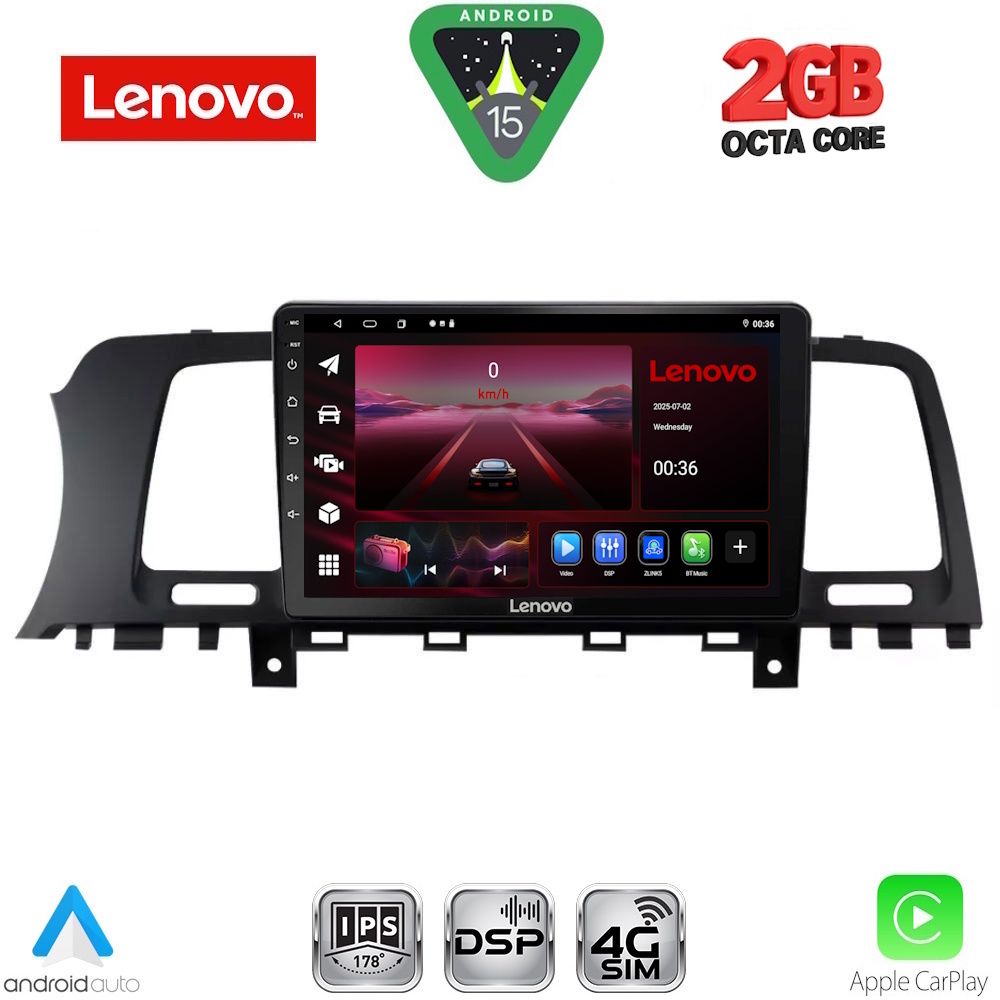 Βλησαρούλης Car Center - LENOVO LVF 5462_CPA (9inc) MULTIMEDIA TABLET for NISSAN MURANO mod. 2007-2014