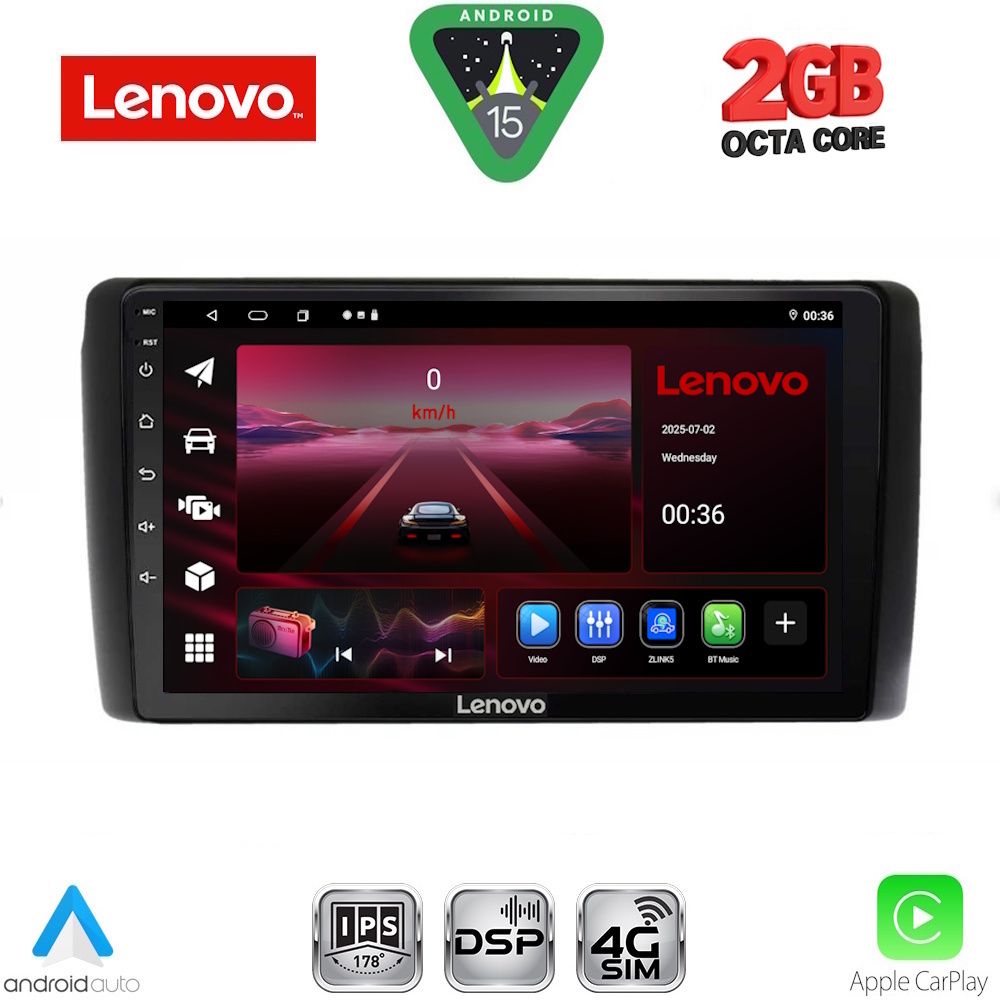 Βλησαρούλης Car Center - LENOVO LVF 5472_CPA (9inc) MULTIMEDIA TABLET for NISSAN LEAF mod. 2009-2017