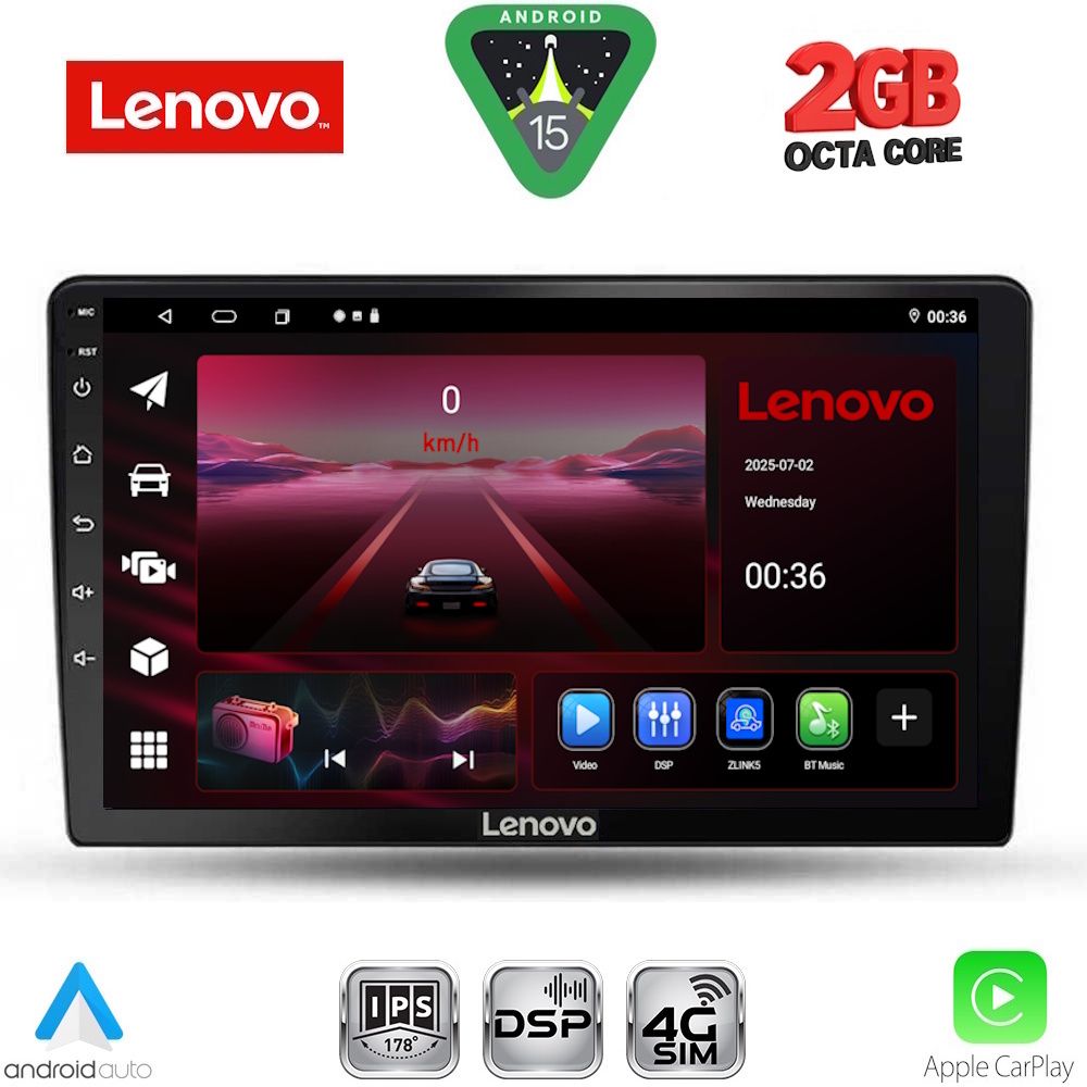 Βλησαρούλης Car Center - LENOVO LVF 5476_CPA (10inc) MULTIMEDIA TABLET for NISSAN XTRAIL mod. 2004-2007