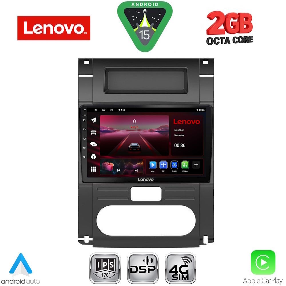 Βλησαρούλης Car Center - LENOVO LVF 5477_CPA (10inc) MULTIMEDIA TABLET for NISSAN XTRAIL mod. 2007-2013