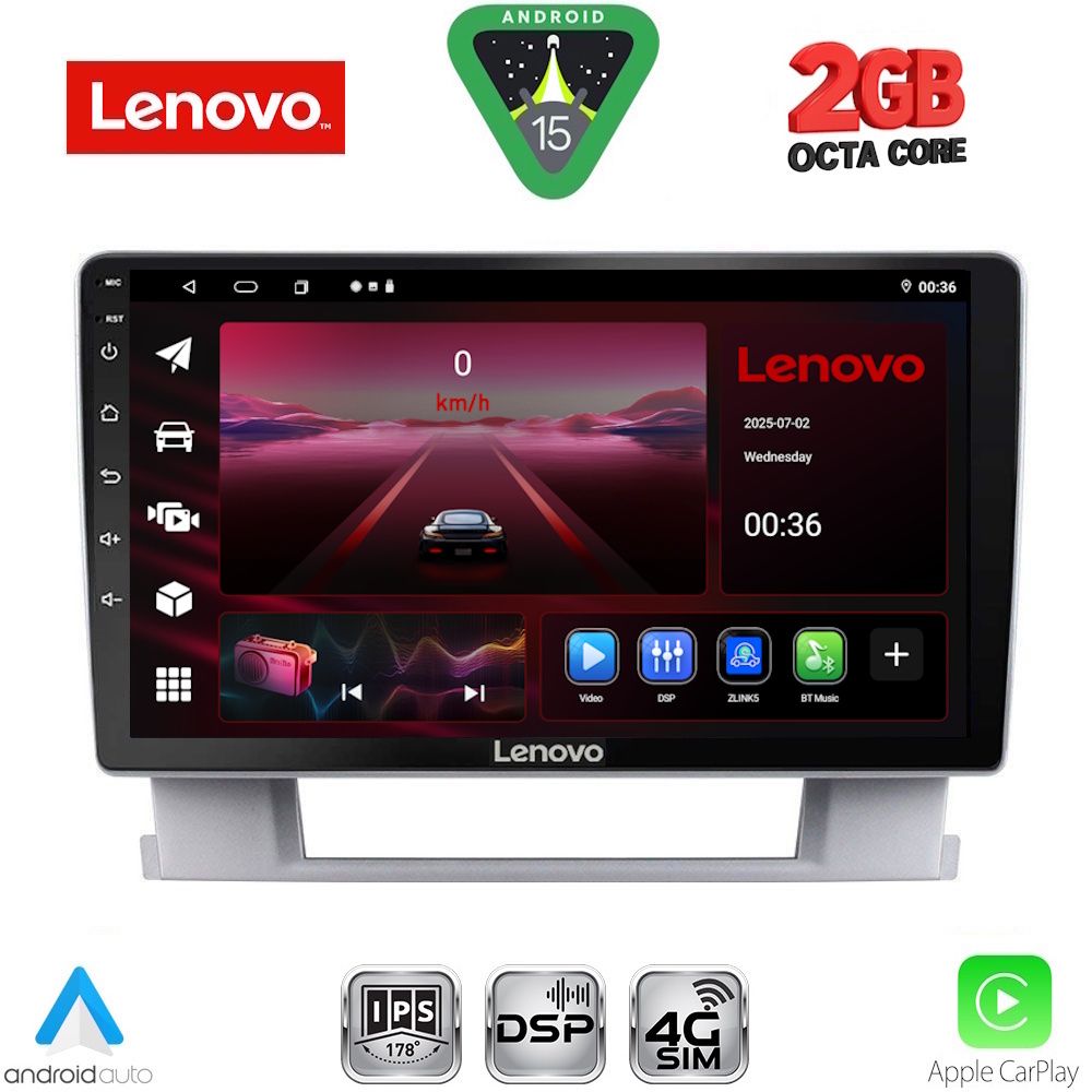 Βλησαρούλης Car Center - LENOVO LVF 5482_CPA (9inc) MULTIMEDIA TABLET for OPEL ASTRA J  mod.2010-2016