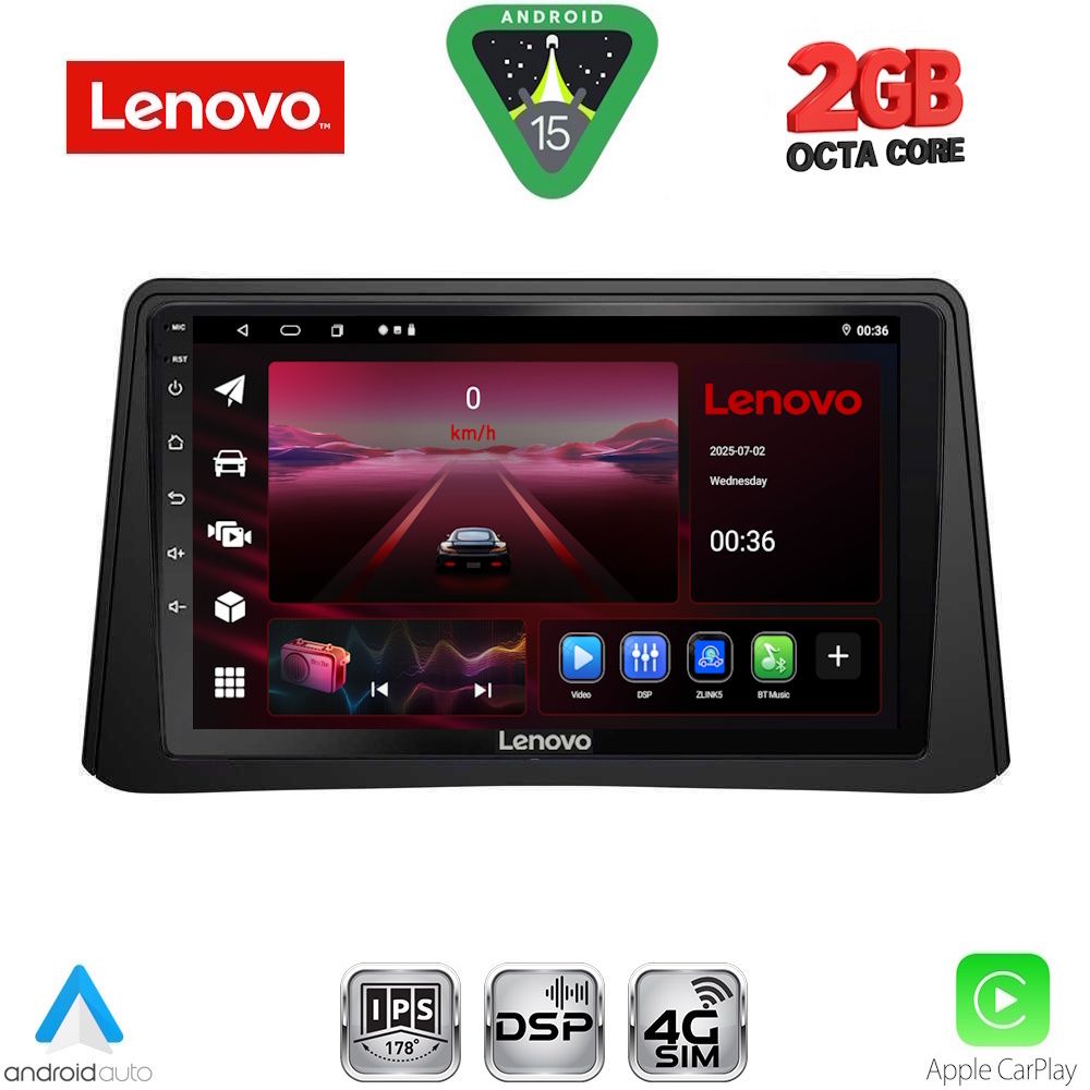 Βλησαρούλης Car Center - LENOVO LVF 5496_CPA (9inc) MULTIMEDIA TABLET for OPEL MOKKA mod. 2012-2015