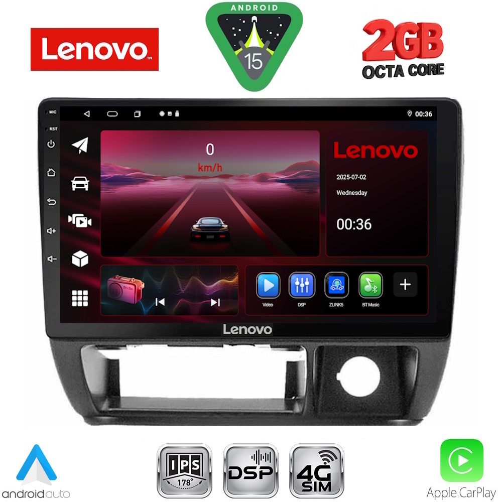 Βλησαρούλης Car Center - LENOVO LVF 5677_CPA (9inc) MULTIMEDIA TABLET for SUZUKI JIMNY mod. 1998-2005