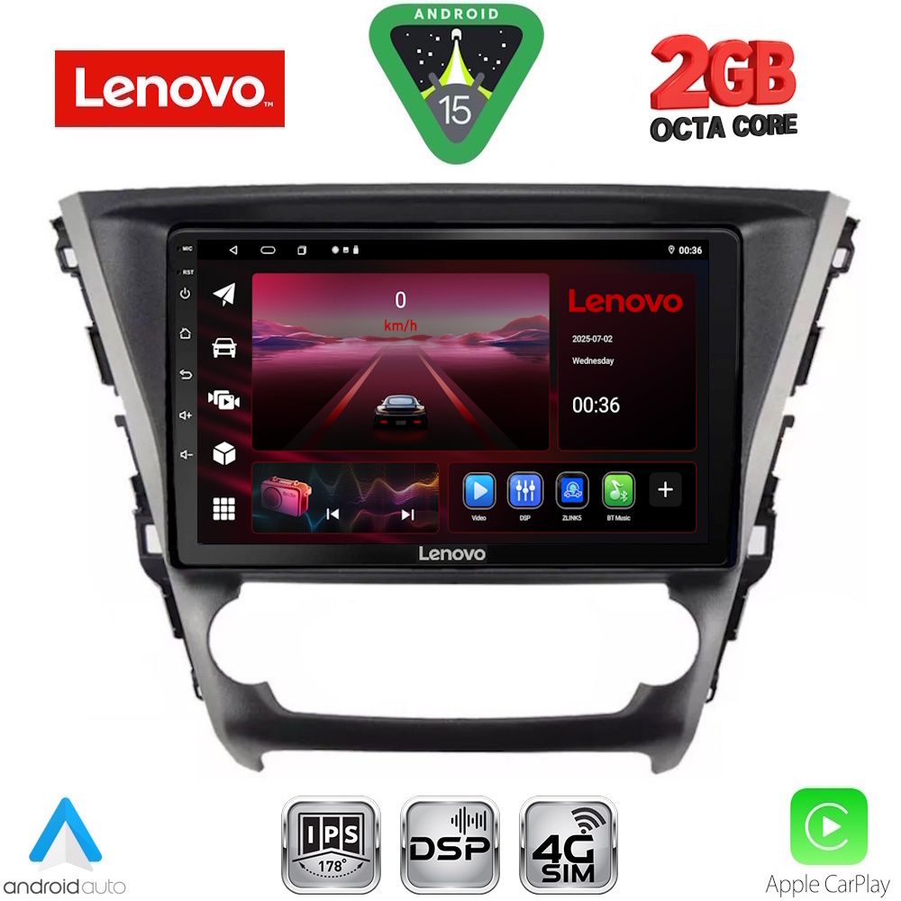 Βλησαρούλης Car Center - LENOVO LVF 5706_CPA (10inc) MULTIMEDIA TABLET for TOYOTA AVENSIS mod. 2016-2019