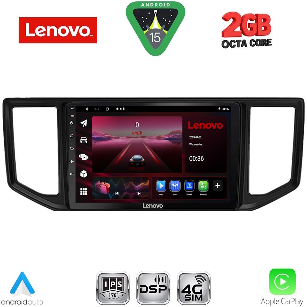 Βλησαρούλης Car Center - LENOVO LVF 5753_CPA (10inc) MULTIMEDIA TABLET for VW CRAFTER mod. 2017-2026