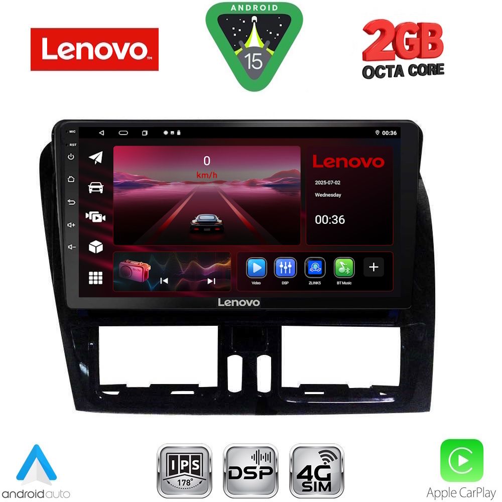 Βλησαρούλης Car Center - LENOVO LVF 5787_CPA (9inc) MULTIMEDIA TABLET for VOLVO XC60 mod. 2009-2017