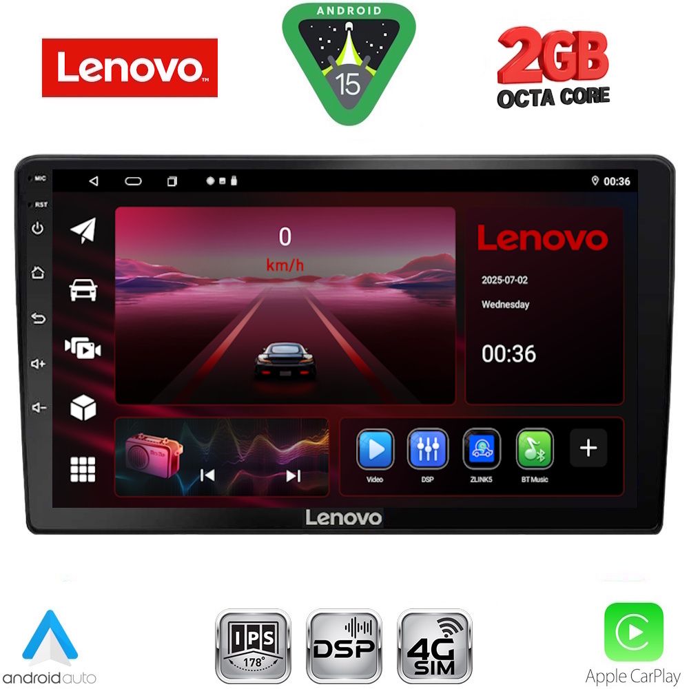 Βλησαρούλης Car Center - LENOVO LVF 5910_CPA (10.1" SLIM) (4G SIM) MULTIMEDIA TABLET