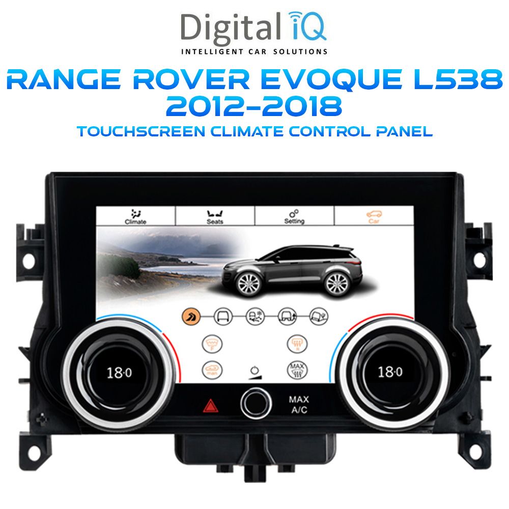 Βλησαρούλης Car Center - DIGITAL IQ FZ 2008_CL (TOUCHSCREEN CLIMATE CONTROL PANEL for RANGE ROVER EVOQUE L538 mod. 2012-2018)