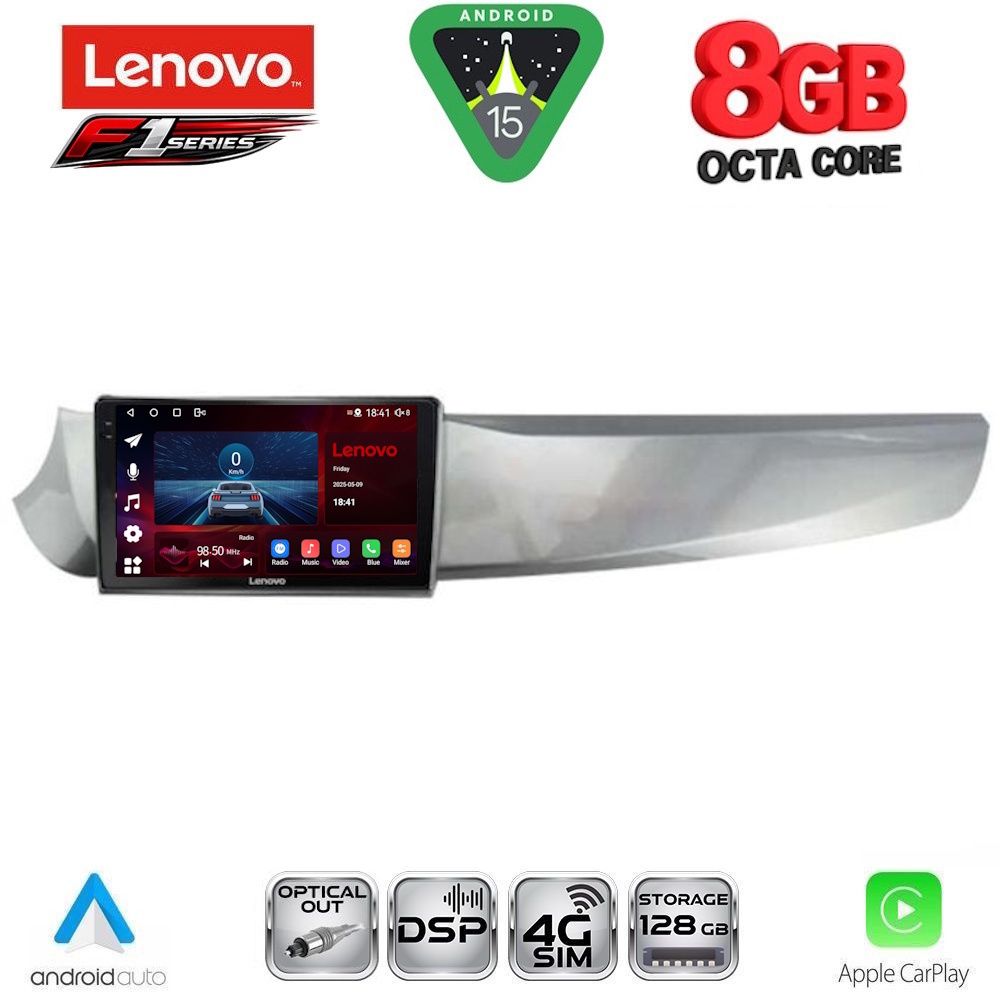 Βλησαρούλης Car Center - LENOVO SSR 10025_CPA (9inc) MULTIMEDIA TABLET for ALFA ROMEO GIULIETTA mod. 2010-2014