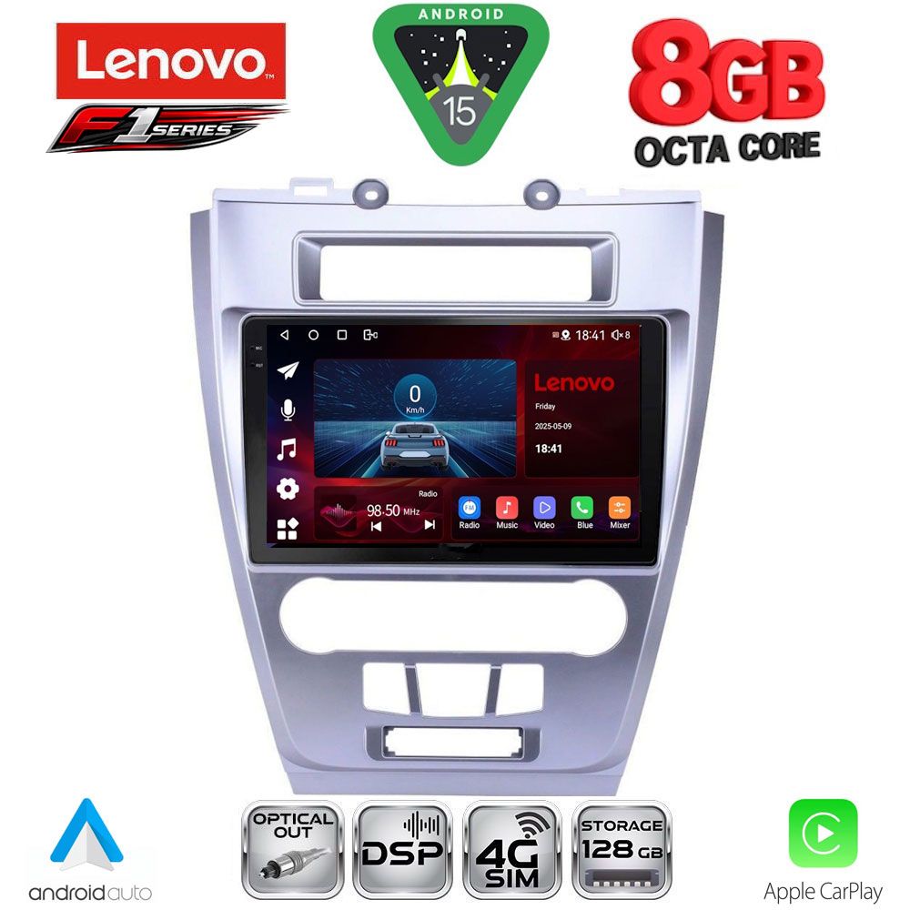 Βλησαρούλης Car Center - LENOVO SSR 10159_CPA (10inc) MULTIMEDIA TABLET for FORD FUSION mod. 2012-2017