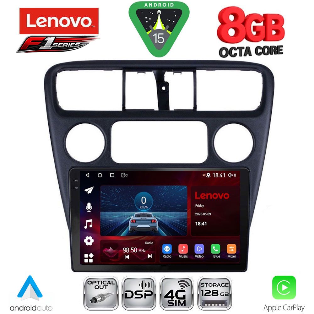 Βλησαρούλης Car Center - LENOVO SSR 10181_CPA (9inc) MULTIMEDIA TABLET for HONDA ACCORD COUPE mod. 1998-2004