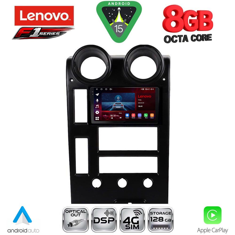 Βλησαρούλης Car Center - LENOVO SSR 10215_CPA (9inc) MULTIMEDIA TABLET for HUMMER H2 mod. 2001-2007