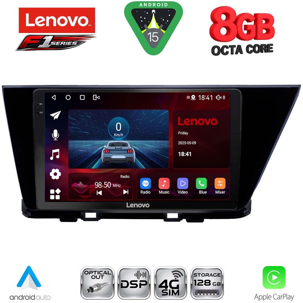 Βλησαρούλης Car Center - LENOVO SSR 10305_CPA (9inc) MULTIMEDIA TABLET for KIA NIRO mod. 2017-2021