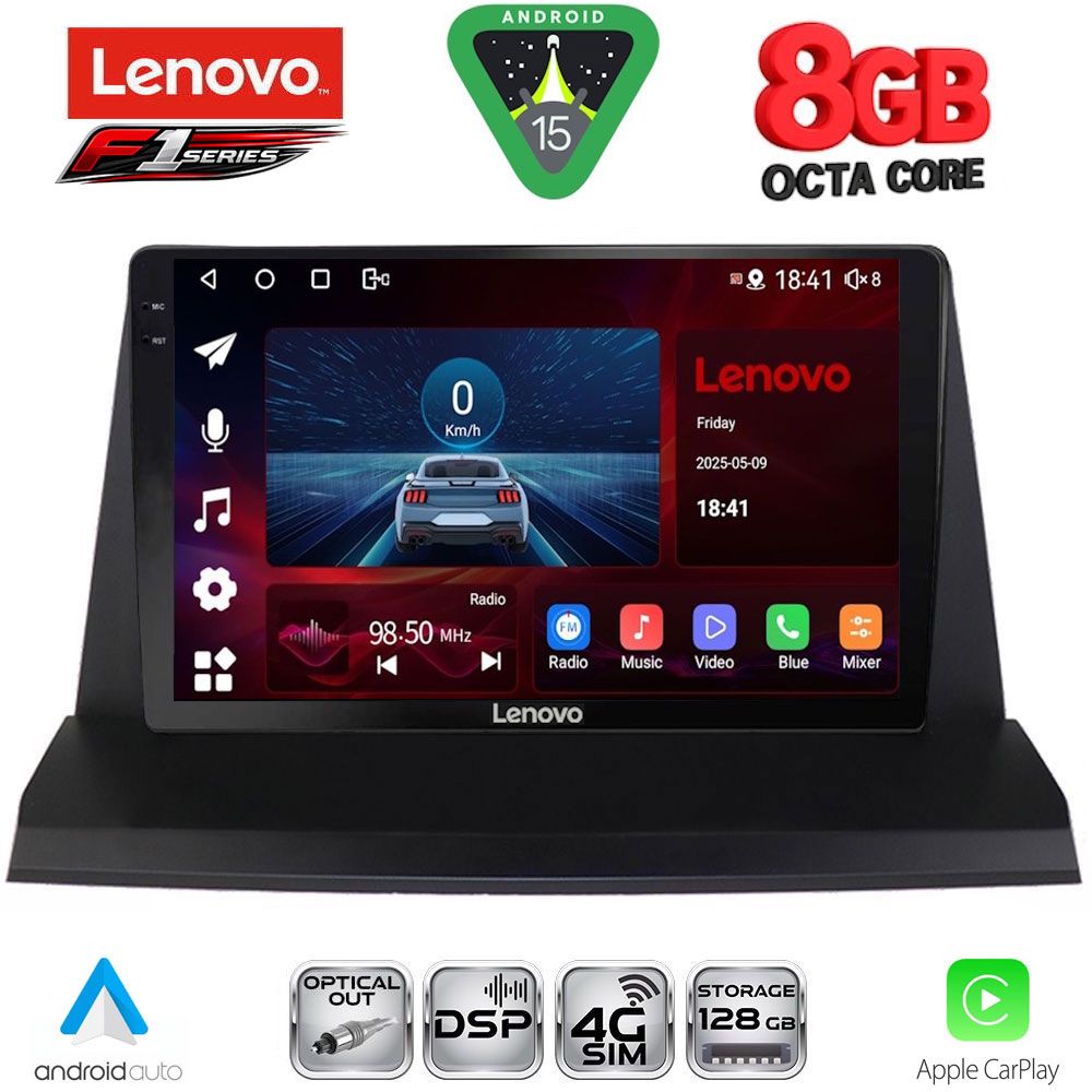 Βλησαρούλης Car Center - LENOVO SSR 10350_CPA (9inc) MULTIMEDIA TABLET for LEXUS NX 200 mod. 2014-2022
