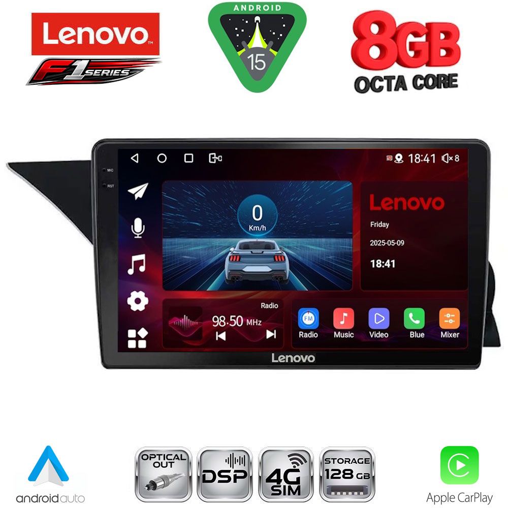 Βλησαρούλης Car Center - LENOVO SSR 10411_CPA (NTG 4.0) (9inc) MULTIMEDIA TABLET for MERCEDES GLK (X204) mod. 2008-2012